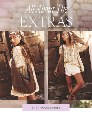 Newsletter content from freepeople