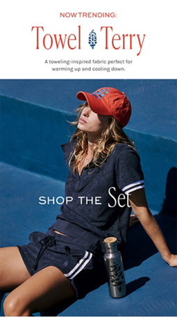 Newsletter content from freepeople
