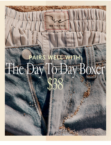 Newsletter content from freepeople
