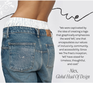 Newsletter content from freepeople