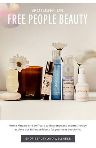 Newsletter content from freepeople
