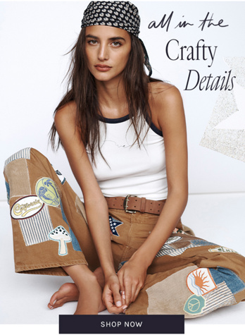 Newsletter content from freepeople