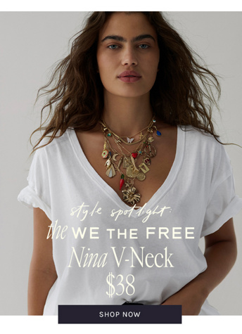 Newsletter content from freepeople