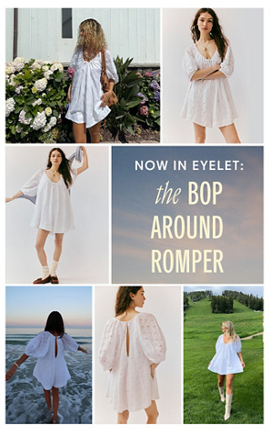 Newsletter content from freepeople