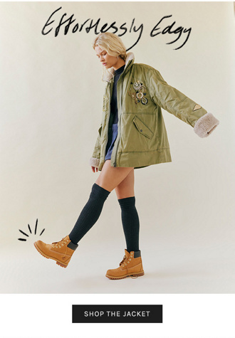 Newsletter content from freepeople