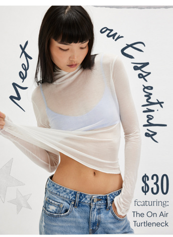 Newsletter content from freepeople