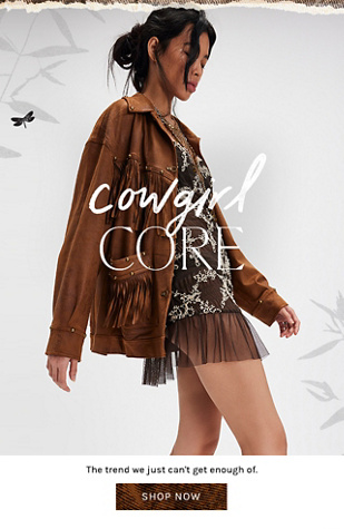 Newsletter content from freepeople