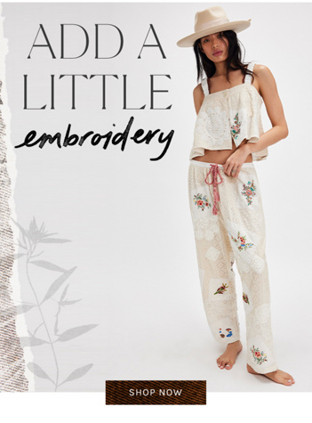 Newsletter content from freepeople