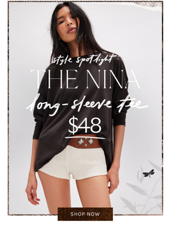 Newsletter content from freepeople