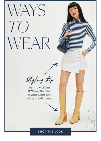 Newsletter content from freepeople