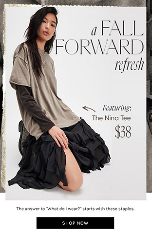 Newsletter content from freepeople