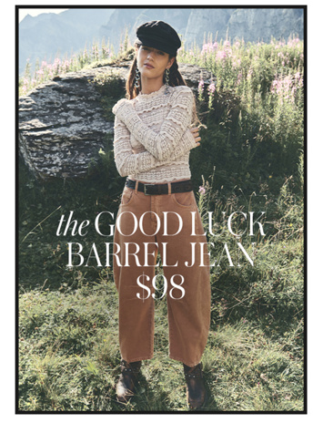 Newsletter content from freepeople