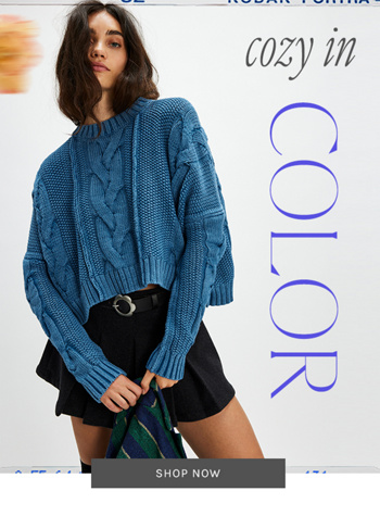 Newsletter content from freepeople