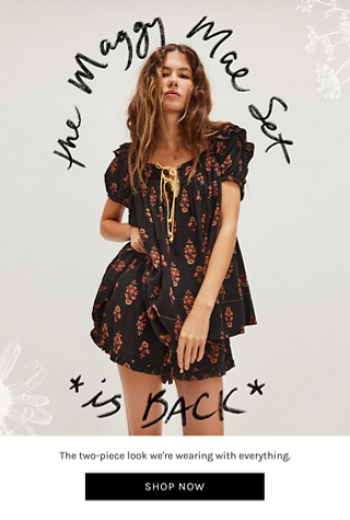 Newsletter content from freepeople