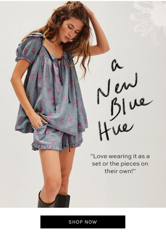 Newsletter content from freepeople