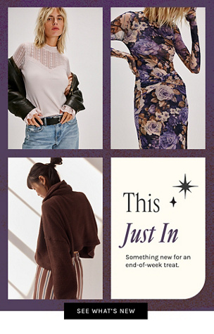 Newsletter content from freepeople