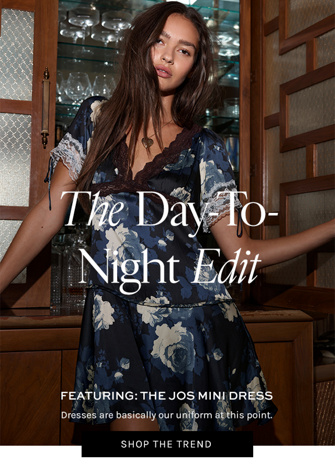 Newsletter content from freepeople