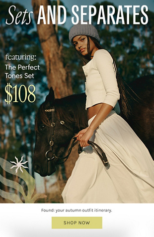 Newsletter content from freepeople