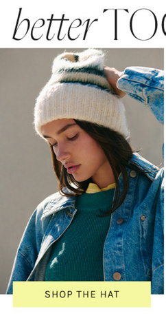 Newsletter content from freepeople