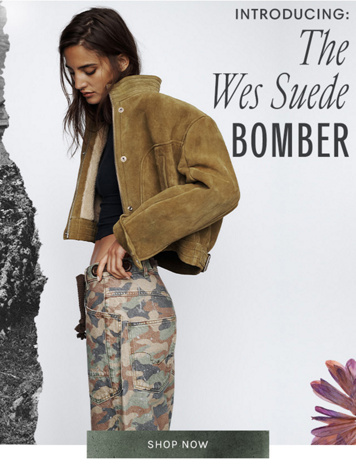 Newsletter content from freepeople