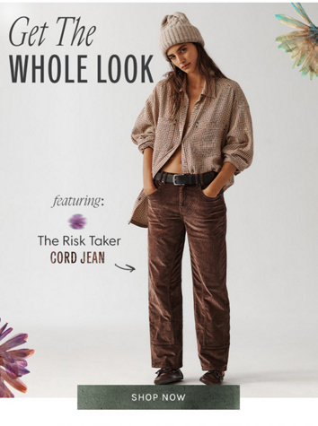Newsletter content from freepeople