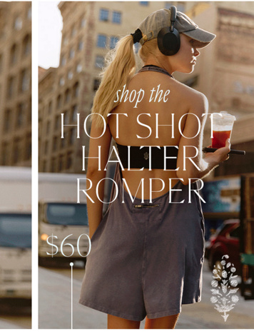 Newsletter content from freepeople
