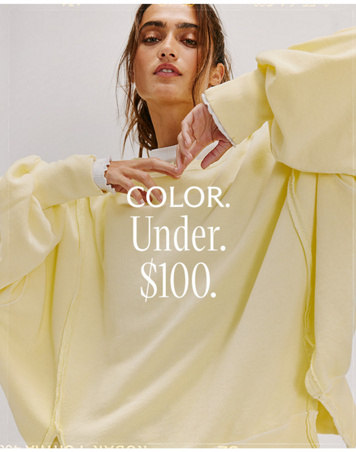 Newsletter content from freepeople