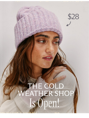 Newsletter content from freepeople