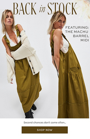 Newsletter content from freepeople