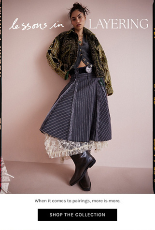 Newsletter content from freepeople