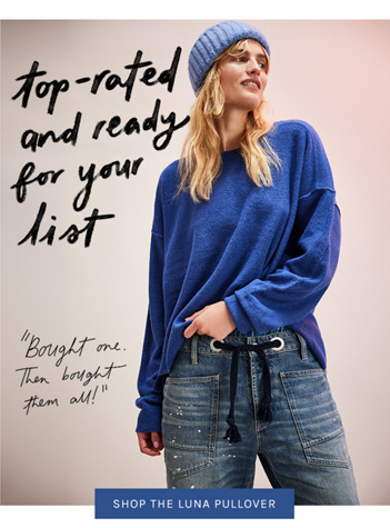 Newsletter content from freepeople