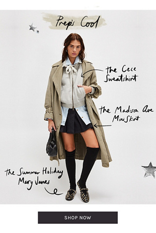 Newsletter content from freepeople