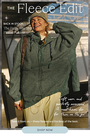 Newsletter content from freepeople