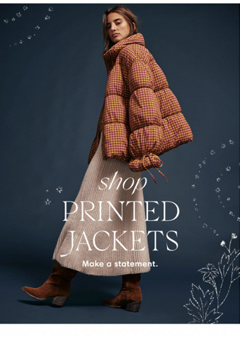 Newsletter content from freepeople