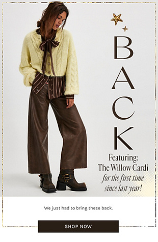 Newsletter content from freepeople