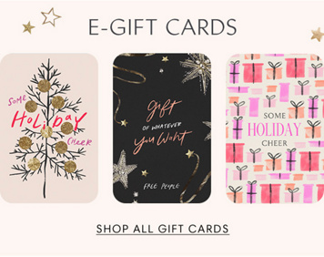 Newsletter content from freepeople