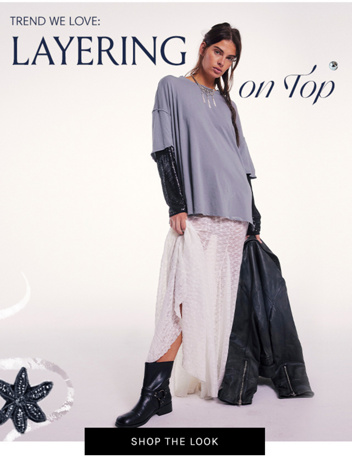 Newsletter content from freepeople