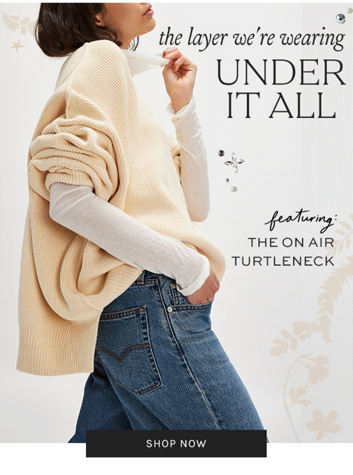 Newsletter content from freepeople