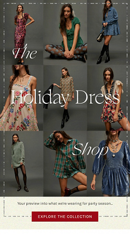 Newsletter content from freepeople