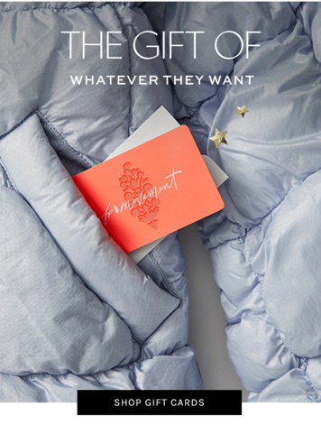 Newsletter content from freepeople