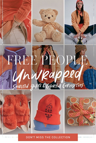 Newsletter content from freepeople