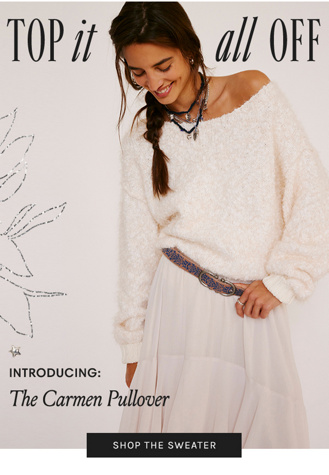Newsletter content from freepeople