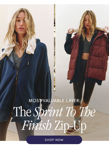 Newsletter content from freepeople