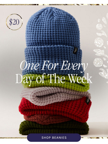 Newsletter content from freepeople
