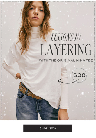 Newsletter content from freepeople