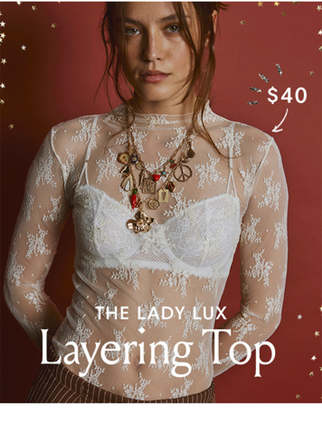 Newsletter content from freepeople