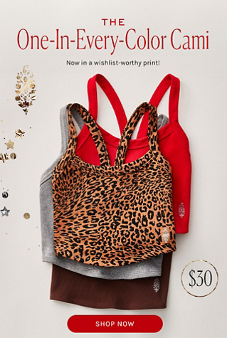 Newsletter content from freepeople