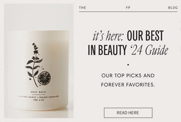 Newsletter content from freepeople