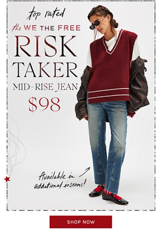 Newsletter content from freepeople