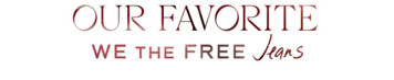 Newsletter content from freepeople
